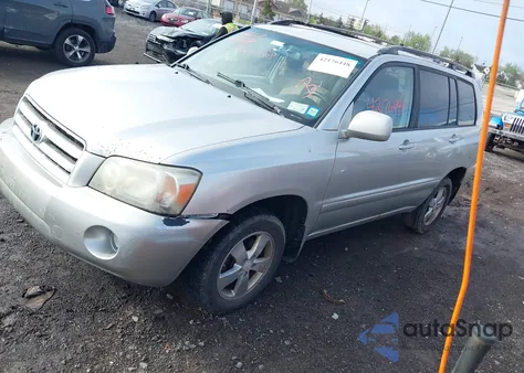 2007 Toyota Highlander from USA, damaged, VIN JTEGD21A670168804